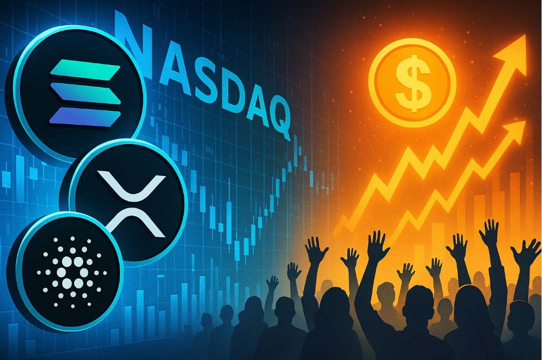 SOL、XRP、ADA或将纳入纳斯达克基准指数，Solaxy预售引爆市场情绪