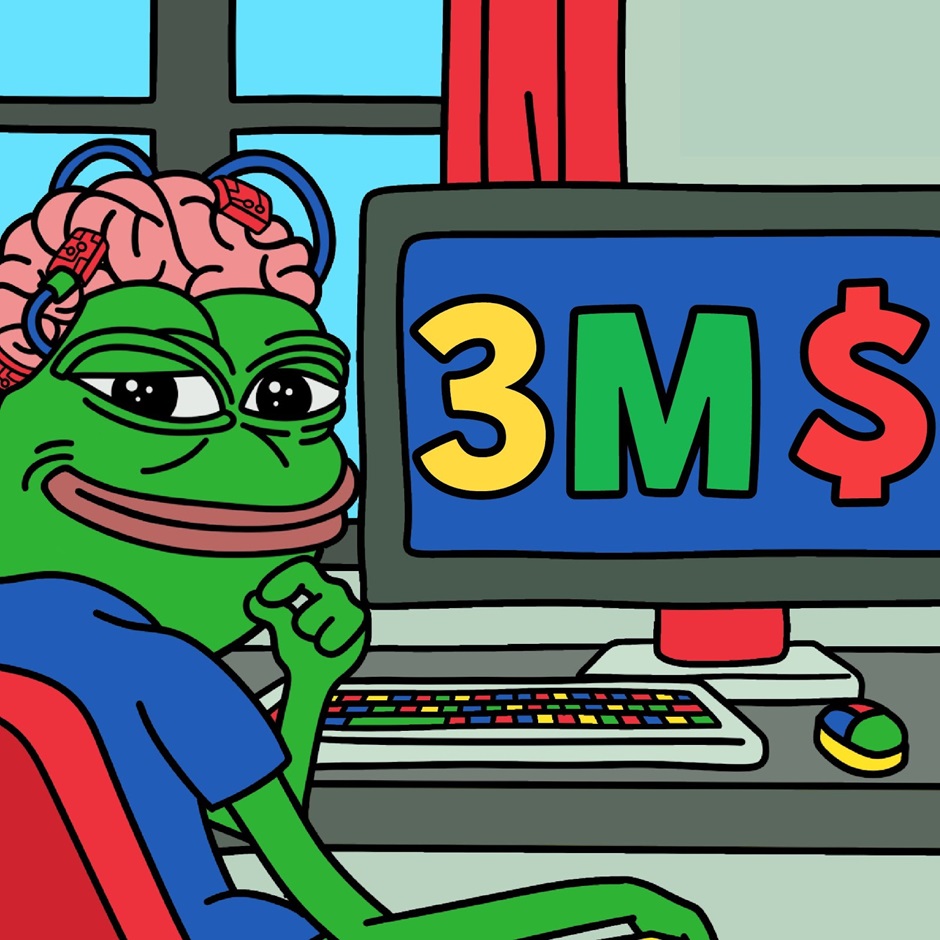 Pepe Unchained预售突破300万美元　$PEPE 热度减退