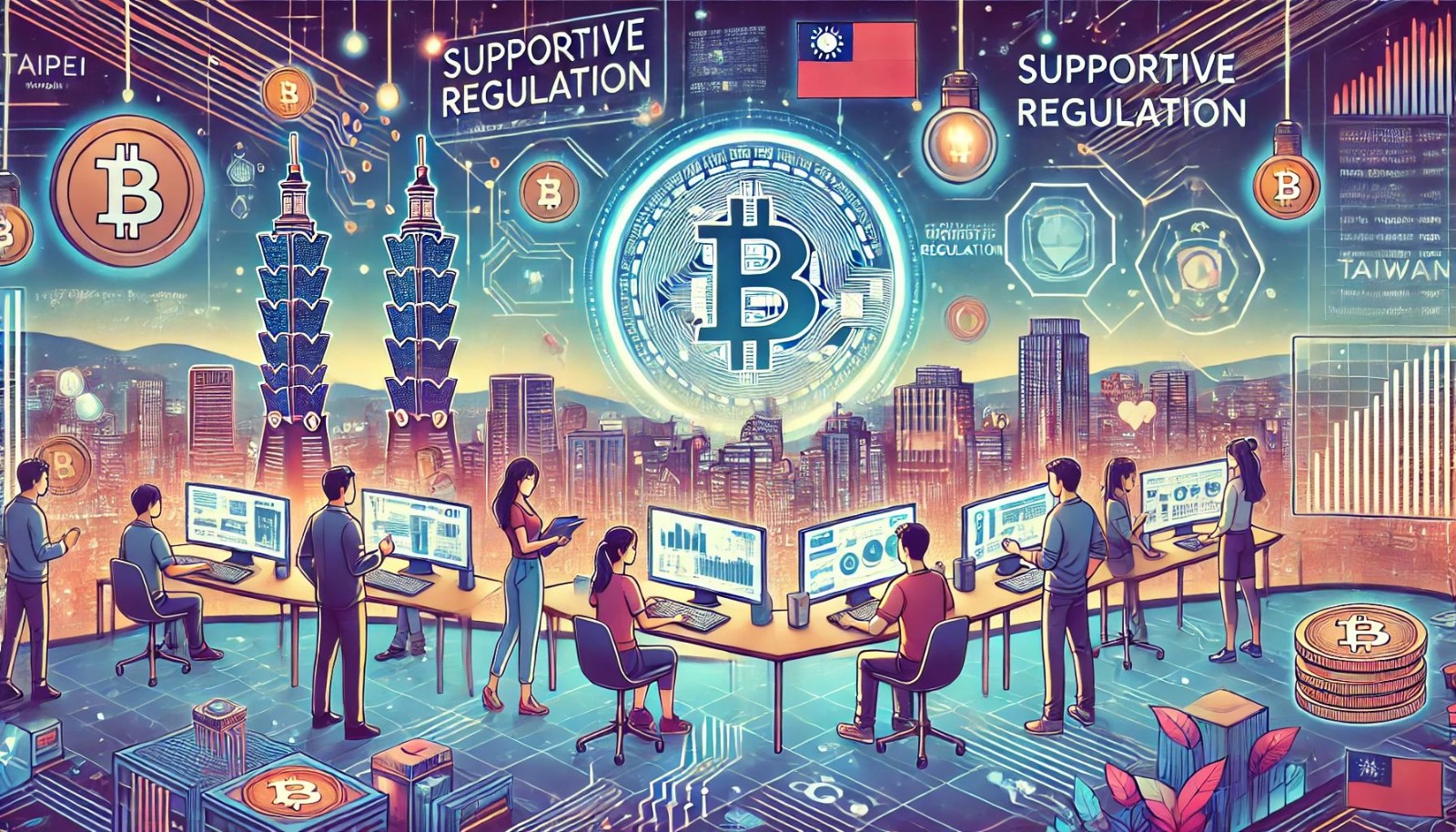 比特币突破牛旗顶端　WienerAI即将在Uniswap上市迎来新机遇