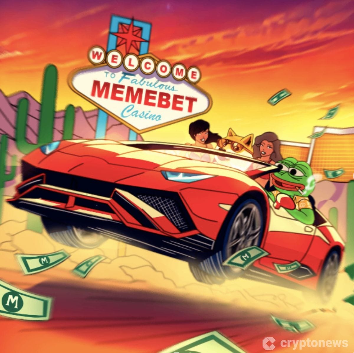 $MEMEBET 代币强势推出：GambleFi 迷因币游戏平台在48小时内吸引了20万美元
