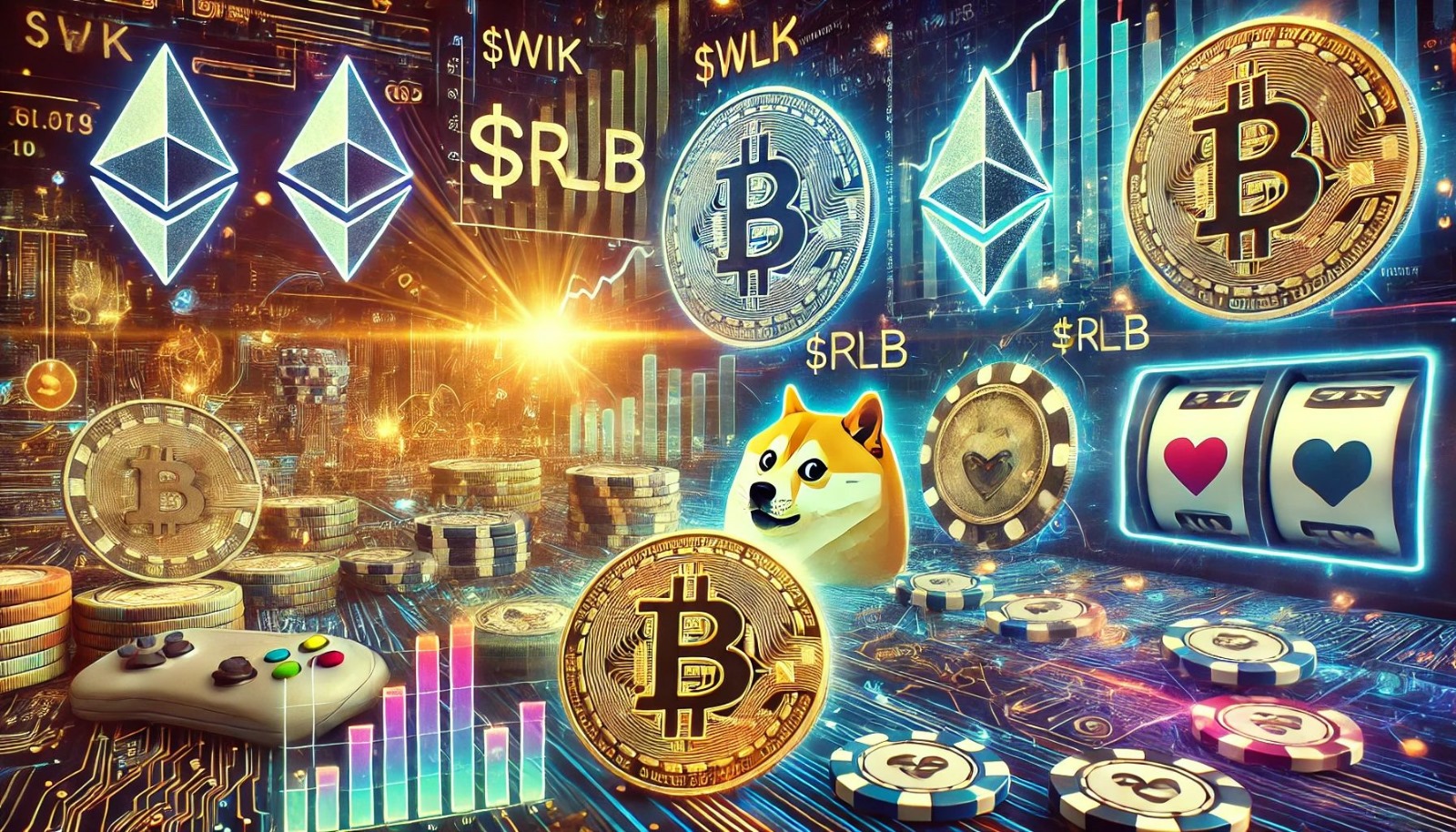 百倍升幅GambleFi网上娱乐币崛起：$WIK、$RLB与Memebet潜力分析