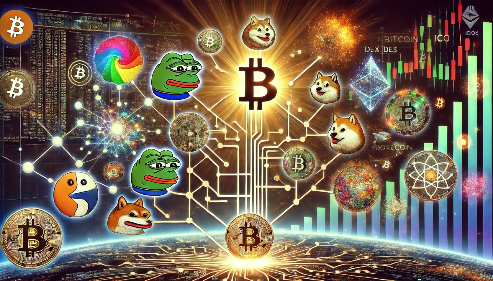 9月Fractal Bitcoin 火热与迷因币ICO热卖：寻找加密市场中潜力资产