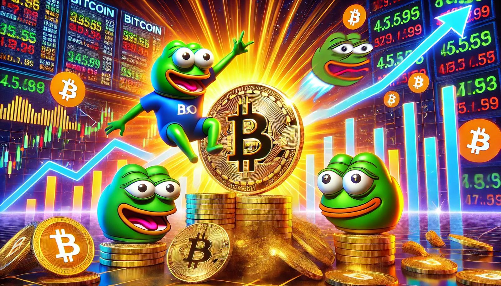 牛市反弹比特币升势——市场降息效应买入2个会上升100倍与迷因币