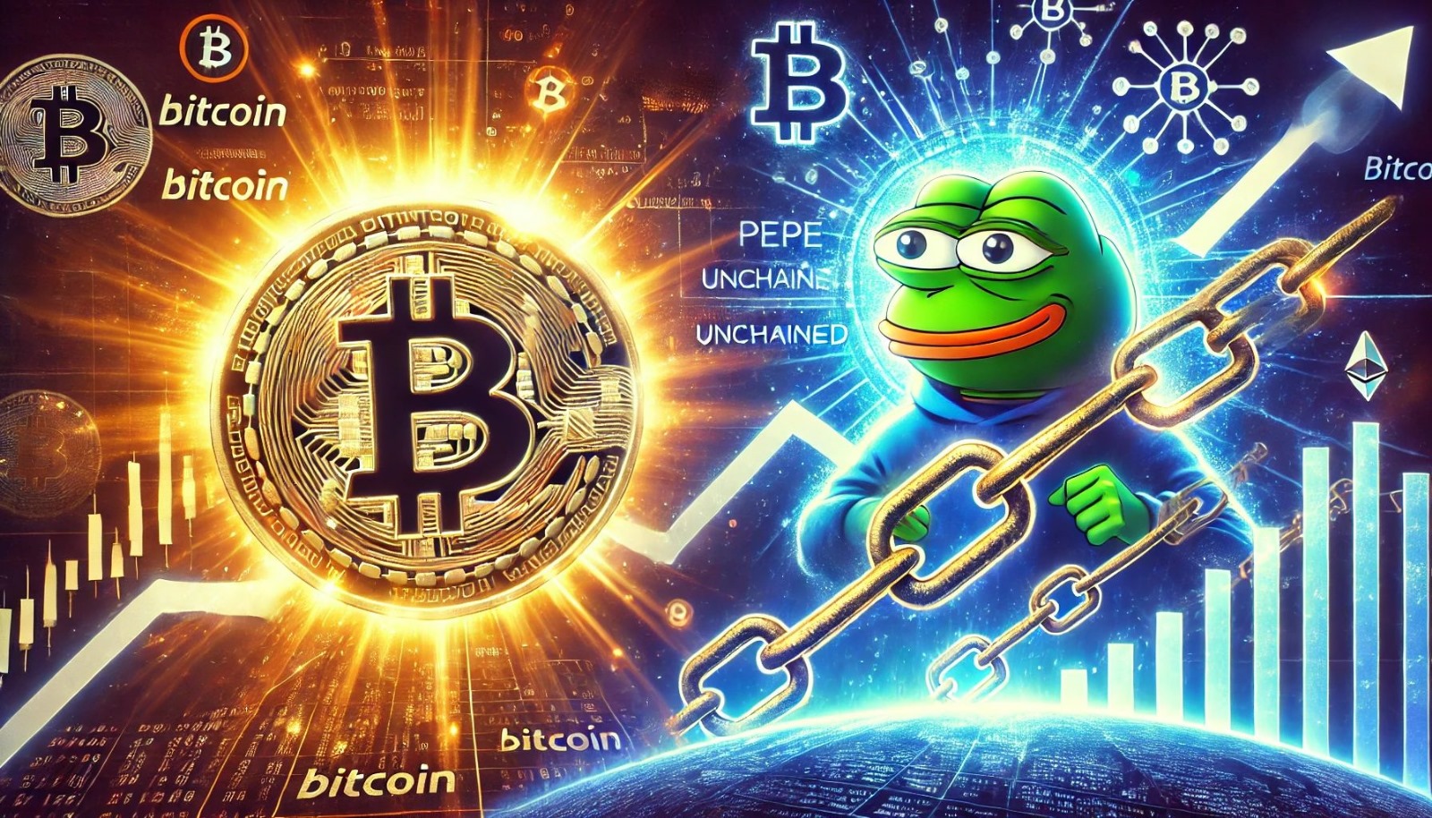 十月加密市场强势信号：比特币上涨与Pepe Unchained预售突破1400万美元
