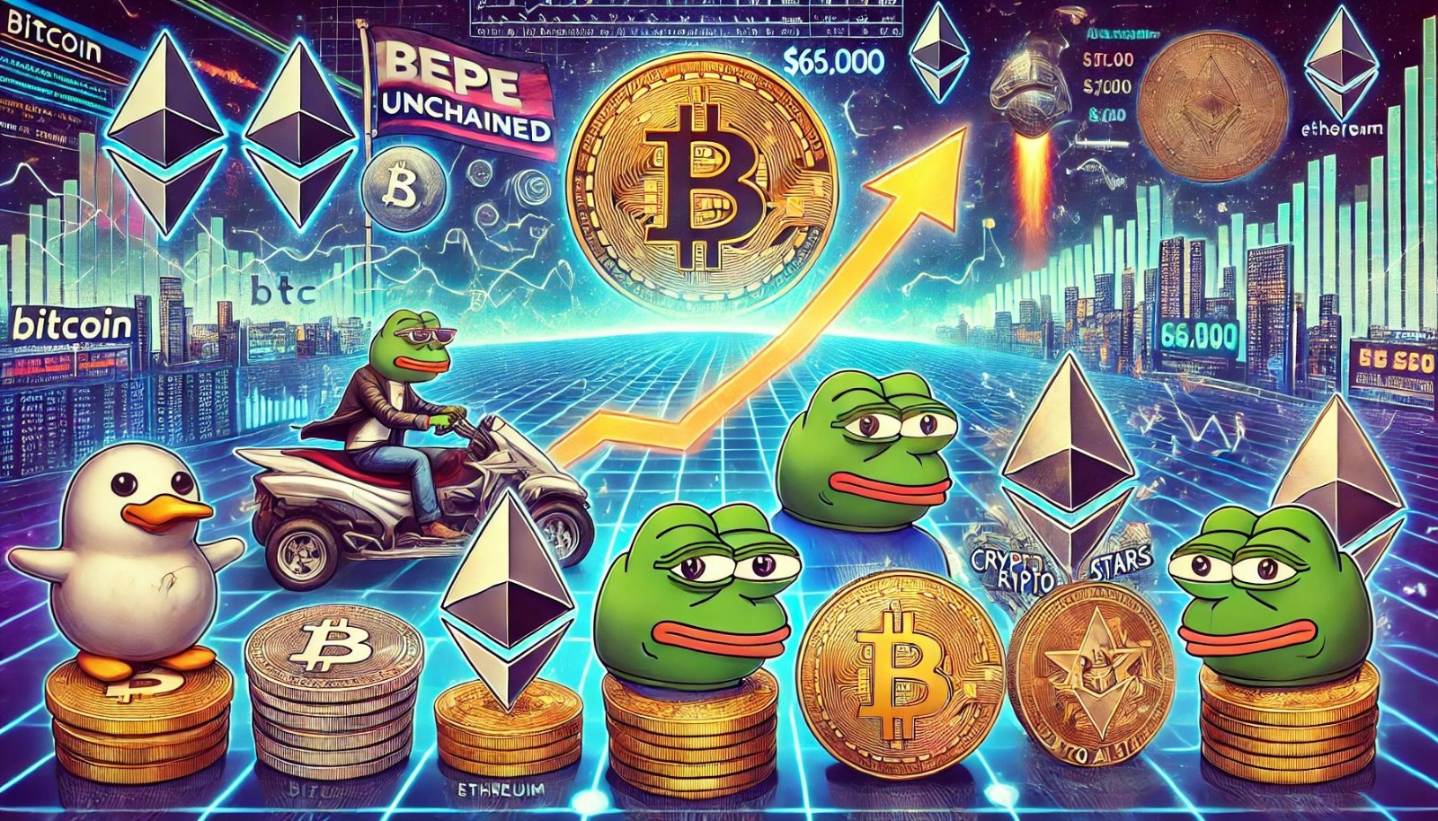 比特币主导市场与Meme币崛起　牛市中应该购买那些百倍币