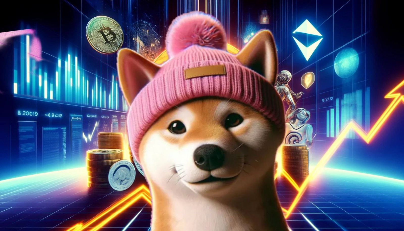 迷因币Dogwifhat (WIF) 大涨现在买入大迟吗？ 下个上涨10倍meme币有哪些？