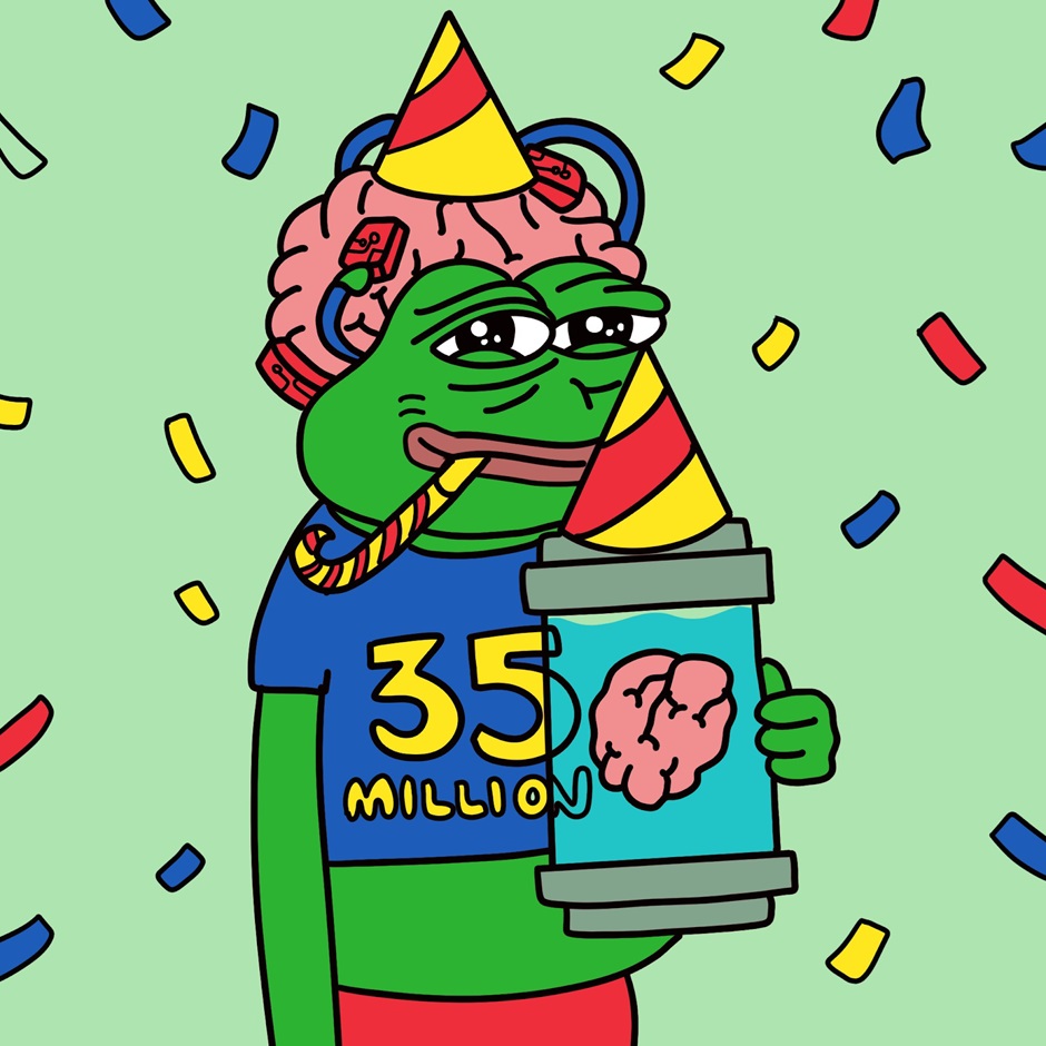Pepe Unchained预售金额达3600万美元　距离一级交易所上市仅剩24天