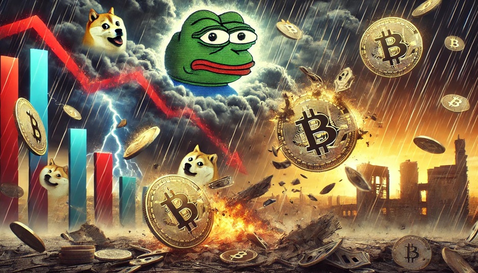 模因币大屠杀PEPE、BONK、WIF、POPCAT暴跌　逆巿Pepe Unchained售5000万美元