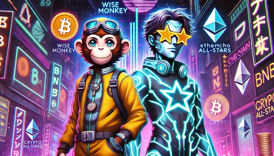 12月迷因币新势力崛起：Wise Monkey 与 Crypto All-Stars 领航牛市热潮